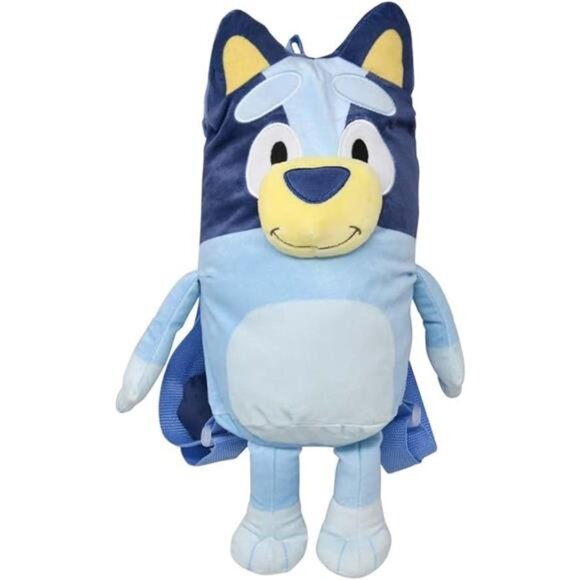 Fast Forward Bluey 14" Plush backpack - Picture 3 of 3